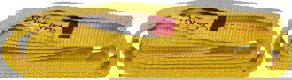 Flat Eye & Eye, Type 3 Web Sling: 6' Long, Polyester