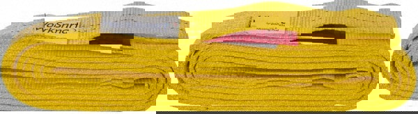 Flat Eye & Eye, Type 3 Web Sling: 16' Long, Polyester