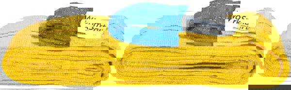 Flat Eye & Eye, Type 3 Web Sling: 12' Long, Polyester