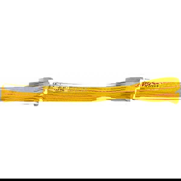 Twisted Eye & Eye, Type 4 Web Sling: 6' Long, Polyester