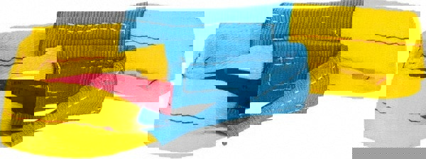 Twisted Eye & Eye, Type 4 Web Sling: 3' Long, Polyester