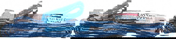 Flat Eye & Eye, Type 3 Web Sling: 16' Long, Polyester