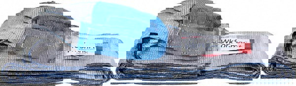 Flat Eye & Eye, Type 3 Web Sling: 12' Long, Polyester