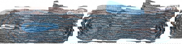 Flat Eye & Eye, Type 3 Web Sling: 20' Long, Polyester