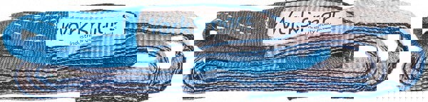 Twisted Eye & Eye, Type 4 Web Sling: 6' Long, Polyester