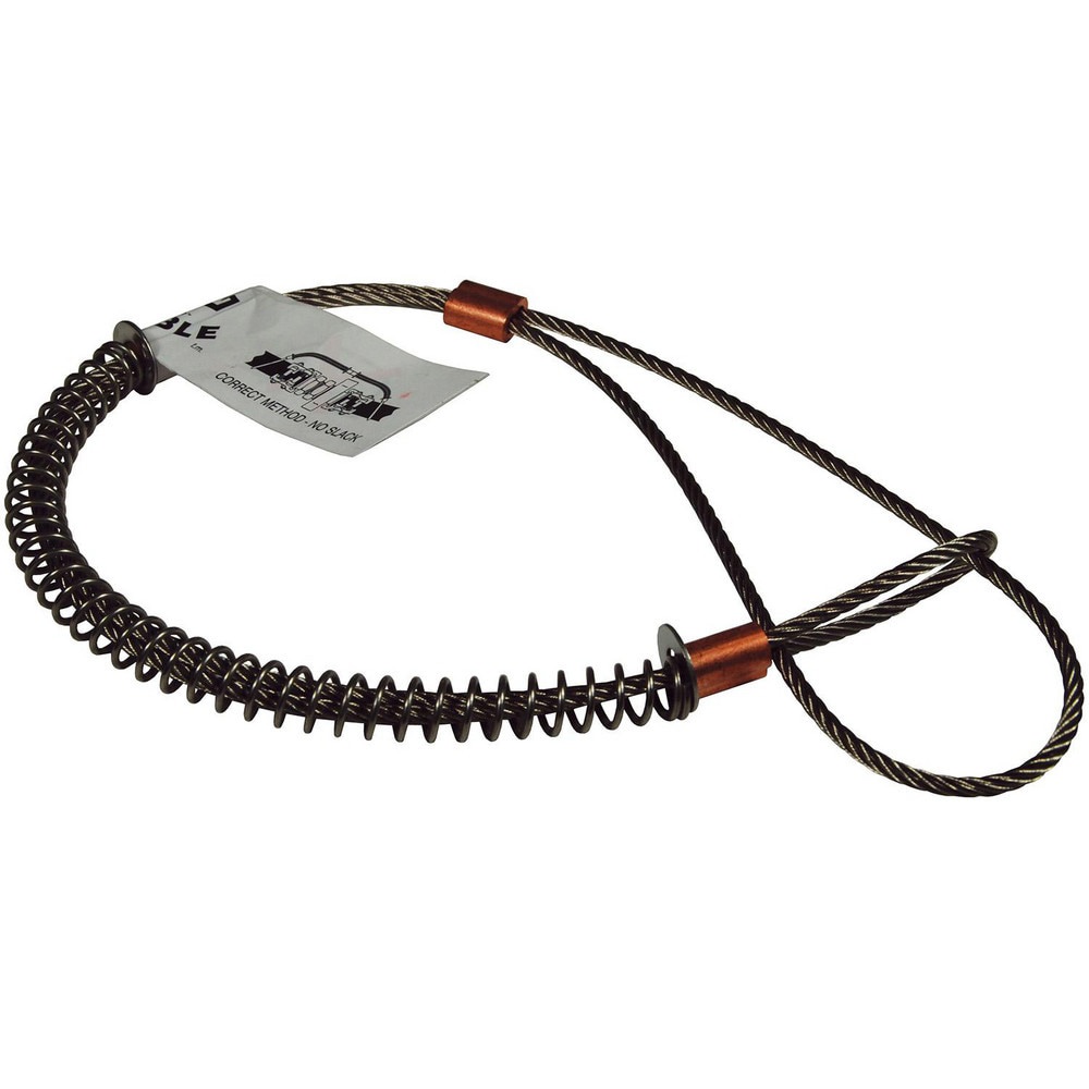 Suction & Discharge Hose Coupling Accessories; Accessory Type: Safety Cable ; For Use With: Hose to Tool ; Material: 304 Stainless Steel ; Coupler Size: 1/2 to 1-1/4 in ; UNSPSC Code: 40141734