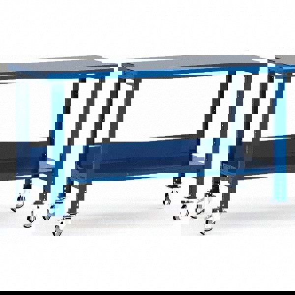 Mobile Work Benches; Bench Type: Mobile Workbench ; Work Bench Material: Painted Steel ; Number Of Wheels: 4 ; Caster: 4