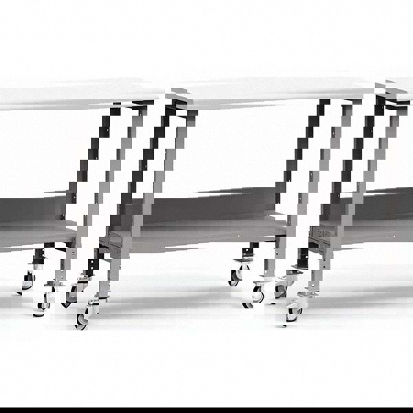 Mobile Work Benches; Bench Type: Mobile Workbench ; Work Bench Material: Painted Steel ; Number Of Wheels: 4 ; Caster: 4