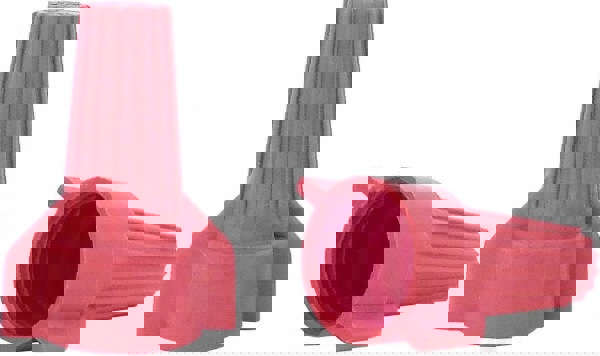 Wing Twist-On Wire Connector: Red, Flame-Retardant, 2 AWG