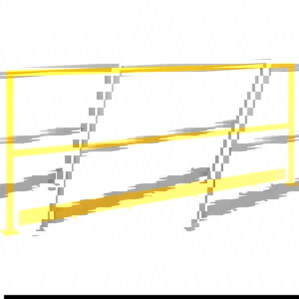 Guard Rail: Yellow, Steel