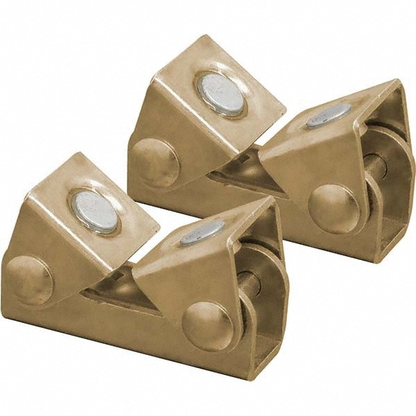 Clamp Pads & Angle Adapters; Clamp Pad Type: Adjustable Clamp Set ; For Use With: Welding ; Material: Rare Earth Magnet ; Overall Width: 1in ; Number Of Pieces: 2