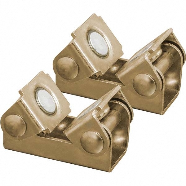 Clamp Pads & Angle Adapters; Clamp Pad Type: Adjustable Clamp Set ; For Use With: Welding ; Material: Rare Earth Magnet ; Number Of Pieces: 2