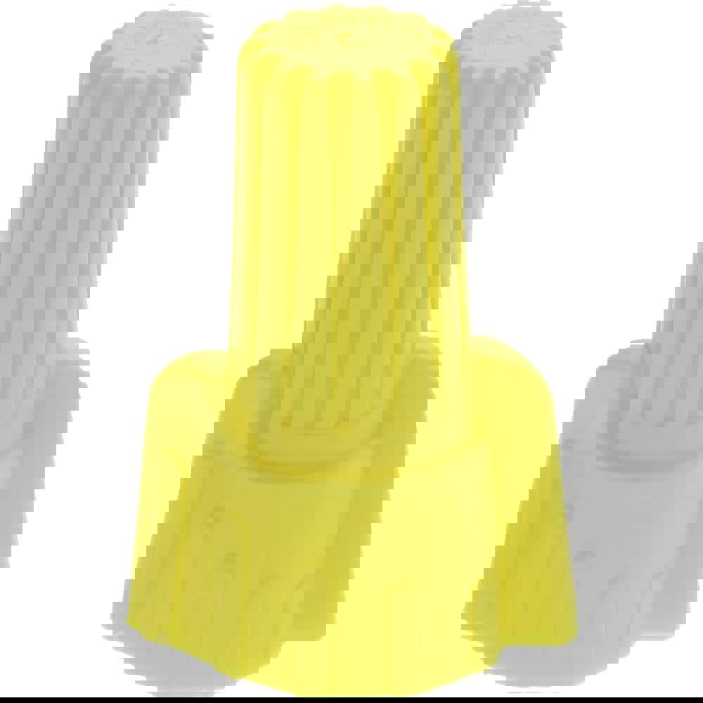 Twist On Wire Connectors; Minimum Compatible Wire Size: 18AWG ; Maximum Compatible Wire Size: 10AWG ; Voltage: 600.00 ; Color: Yellow