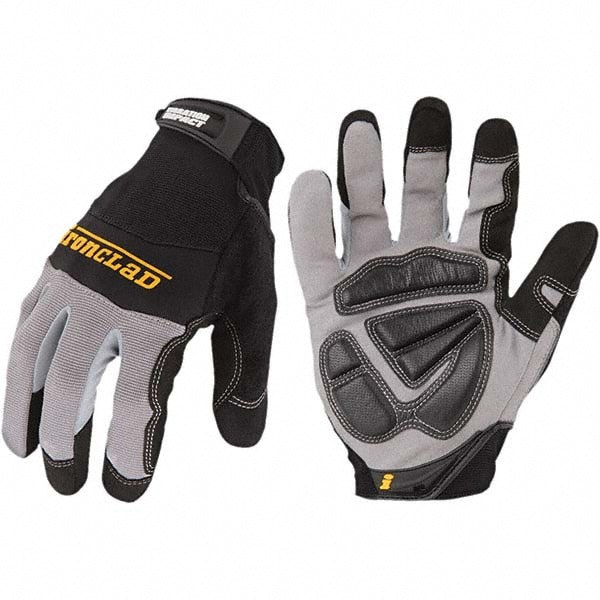 General Purpose Work Gloves: Small, Synthetic Leather