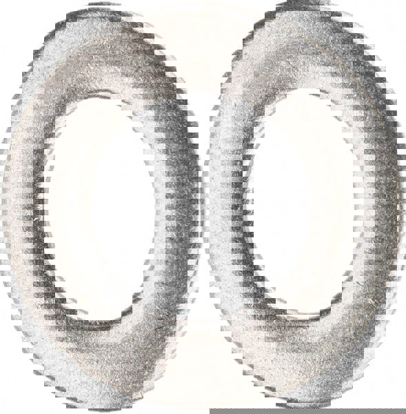 M7 Screw Standard Flat Washer: Grade 18-8 Stainless Steel, Plain Finish