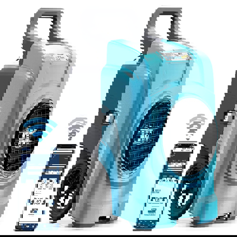 Dehumidifiers; Dehumidifier Type: Smart Wi-Fi ; Saturation Capacity: 270 PPD ; Depth (Inch): 26 ; Volume Capacity: 7 cu ft