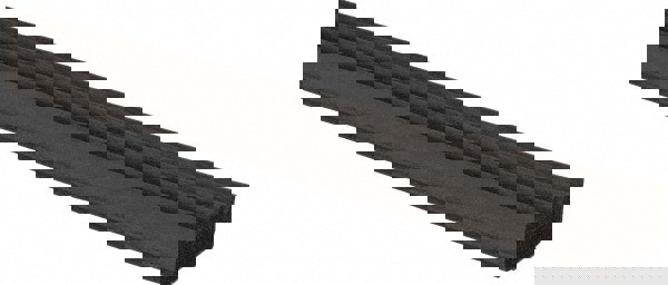 3/8 Inch Thick x 5/8 Wide x 100 Ft. Long, EPDM Rubber Ribbed Seal with Acrylic