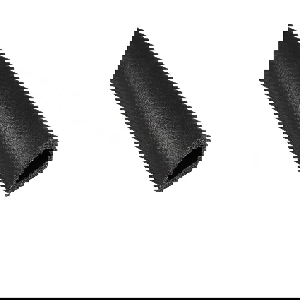 0.61 Inch Thick x 100 Ft. Long, EPDM Rubber D Section Seal with Acrylic