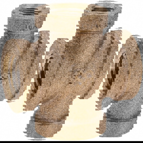 Brass Pipe Cross: 1/4