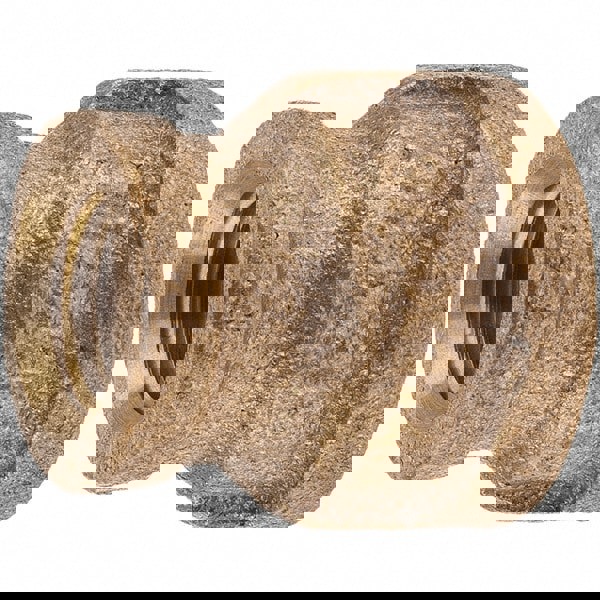 Brass Pipe Reducing Coupling: 3/8 x 1/4