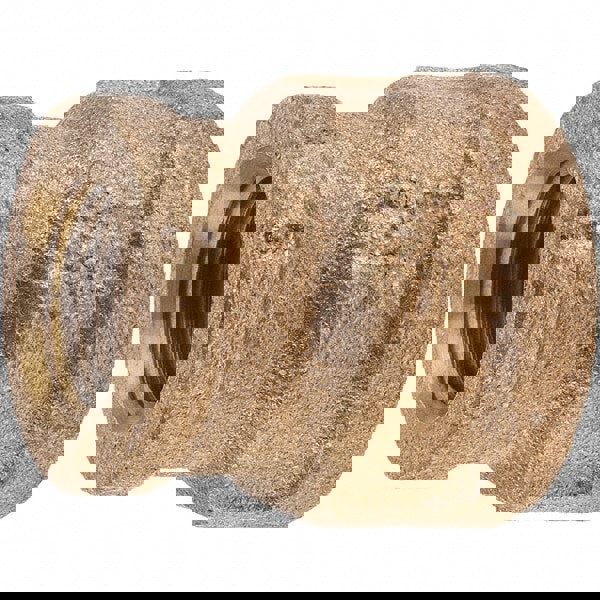 Brass Pipe Reducing Coupling: 1/2 x 3/8