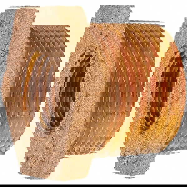 Brass Pipe Bushing: 1/2 x 1/4