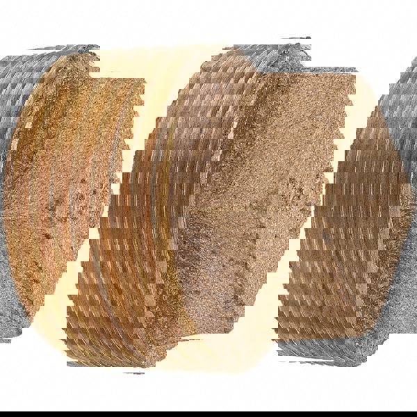 Brass Pipe Square Head Plug: 3/4