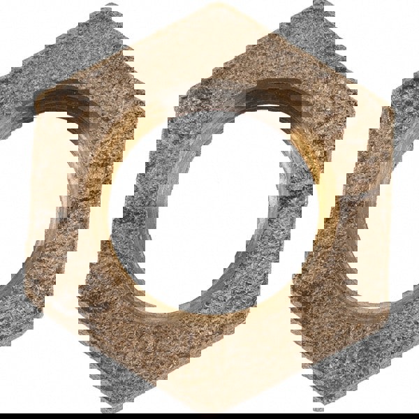 Brass Pipe Locknut: 3/8