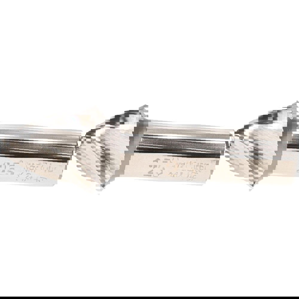 Tapered End Mill: 25 &deg; per Side, 1/4