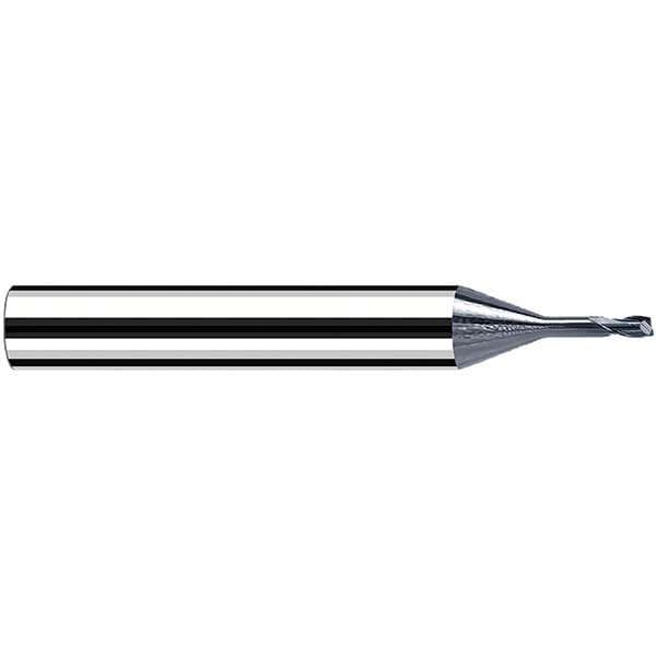 Square End Mill: 3.00 mm Dia, 3.00 mm LOC, 2 Flute, Solid Carbide