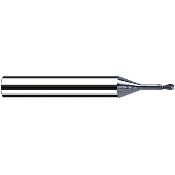Square End Mill: 1.50 mm Dia, 1.50 mm LOC, 2 Flute, Solid Carbide