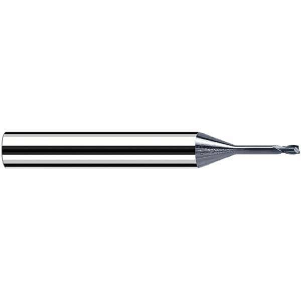 Square End Mill: 3.00 mm Dia, 3.00 mm LOC, 2 Flute, Solid Carbide