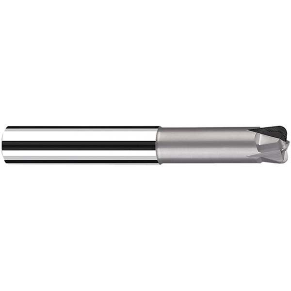 Corner Radius End Mill Head: 4 Flutes