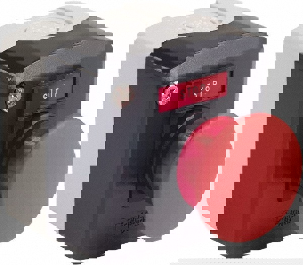 Push-Button Control Station: Momentary, NC, Stop