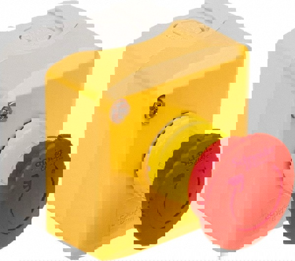 Push-Button Control Station: Turn to Release, NC, No Legend