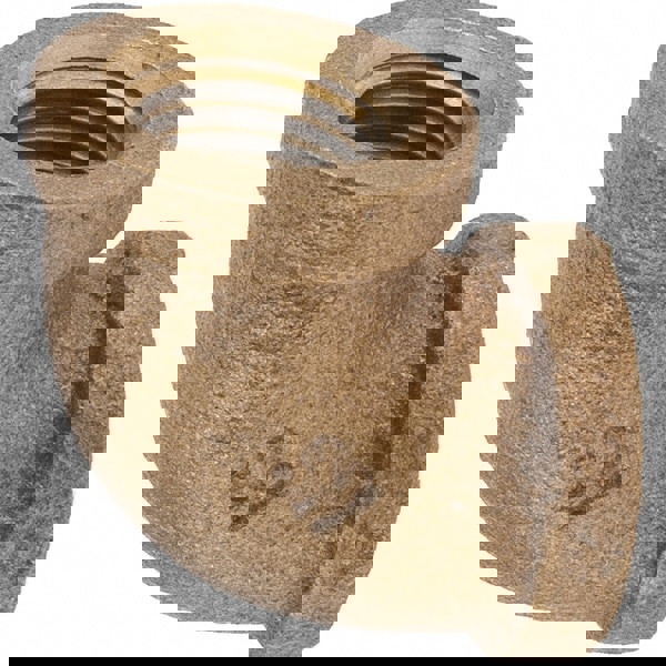 Brass Pipe 90 &deg; Elbow: 1/4