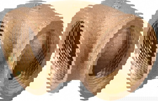 Brass Pipe 90 &deg; Elbow: 1-1/2