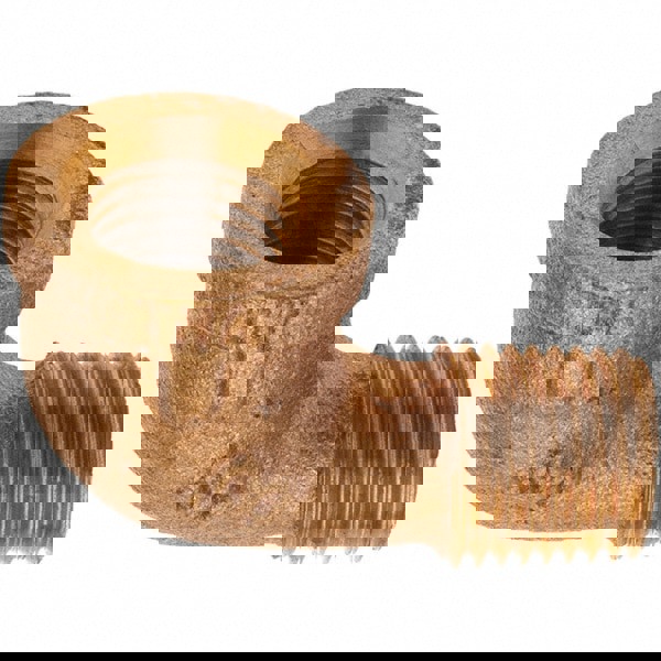 Brass Pipe 90 &deg; Street Elbow: 1/4