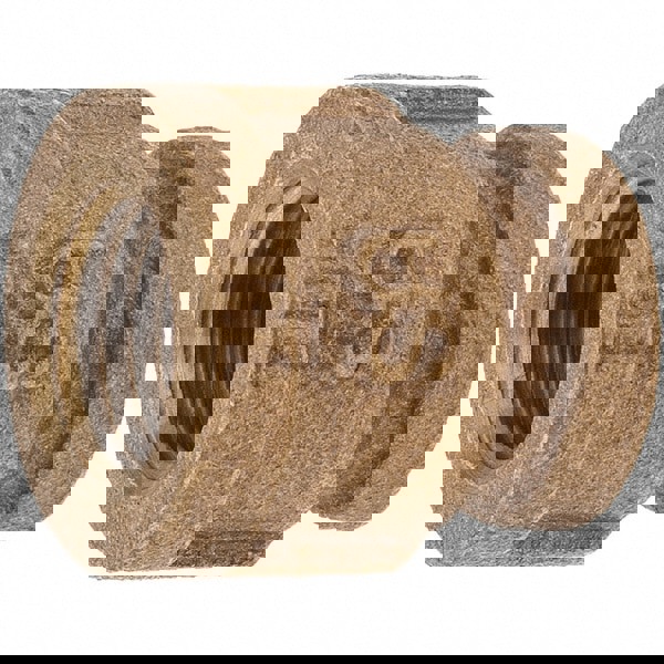 Brass Pipe Reducing Coupling: 1/4 x 1/8