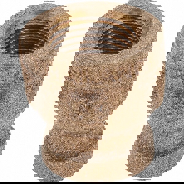 Brass Pipe Reducing Coupling: 3/8 x 1/4