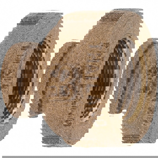 Brass Pipe Reducing Coupling: 1/2 x 1/8