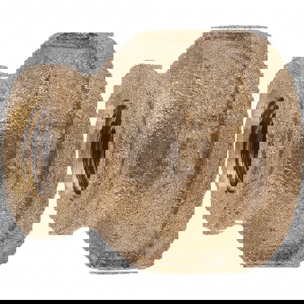 Brass Pipe Reducing Coupling: 1/2 x 1/4