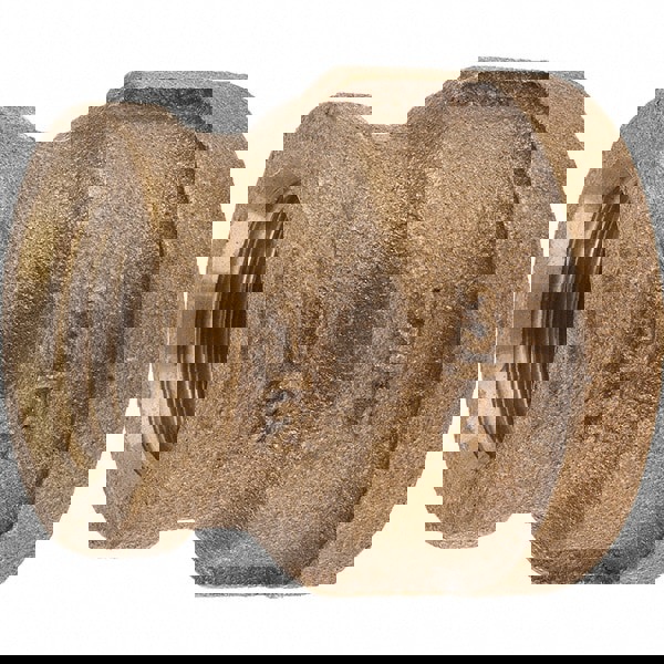 Brass Pipe Reducing Coupling: 3/4 x 1/2