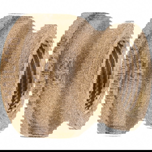 Brass Pipe Reducing Coupling: 1 x 3/4