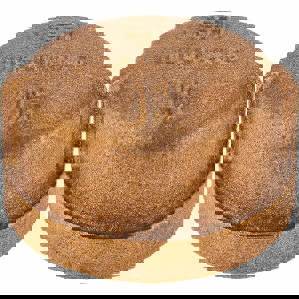 Brass Pipe End Cap: 1-1/4