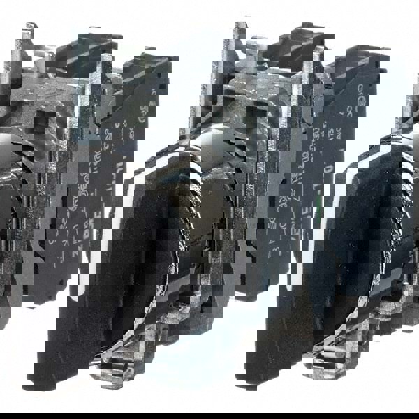 Selector Switch Only: 2 Positions, Maintained (MA), Black Knob