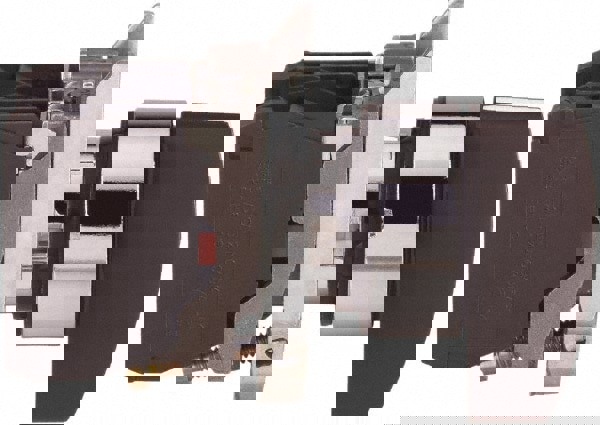 Selector Switch Only: 3 Positions, Momentary (MO), Black Lever