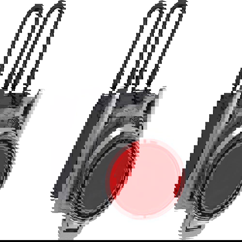 Pilot & Indicator Lights; Pilot Light Type: Press-to-Push Pilot Light ; Lamp Type: LED ; Light Color: Red ; Voltage: 110.00V; 120.00V ; Overall Diameter: 0.870 ; Electrical Connection Type: Screw Clamp