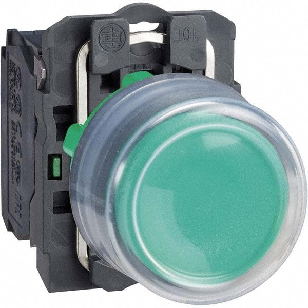 Push-Button Switch: 22 mm Mounting Hole Dia, Momentary (MO)
