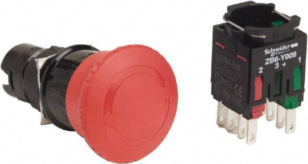 Push-Button Switch: 16 mm Mounting Hole